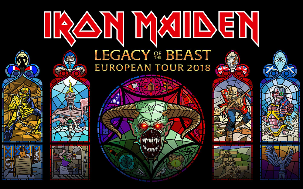 Iron Maiden – Legacy of the Beast Tour 2018 – Arena&nbsp;Zagreb